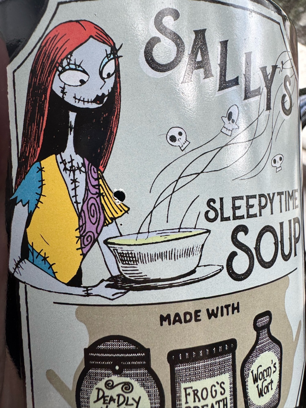 Disney Nightmare Before Christmas Sally’s Sleepytime Soup Mug 20 oz - Picture 4 of 6